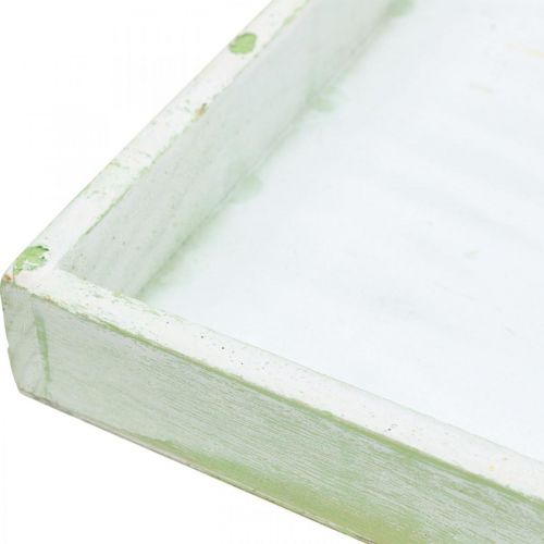 Floristik24 Pflanz-Tablett, Holz-Schale, Untersetzer 30×30cm