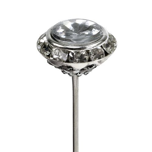 Floristik24 Dekonadeln Diamantnadel Ø14mm L6cm 24 St