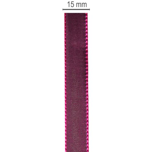 Geschenkband schmal Taftband für kreative Dekorationen 15mm 50m | Floristik24.de