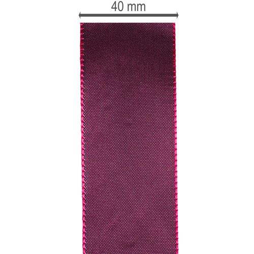 Geschenkband Taftband für Weihnachtsgeschenke 40mm 50m | Floristik24.de