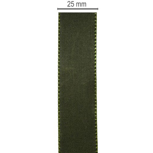 Schmuckband glänzend Taftband zur Dekoration 25mm 50m | Floristik24.de