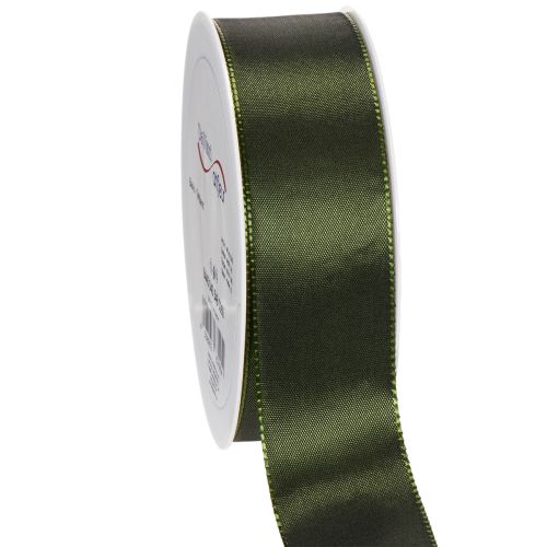 Satinband für Geschenkverpackung Taftband Grün 40mm 5m kaufen | Floristik24.de