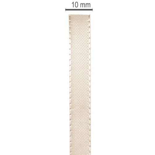 Geschenkband schmal Beige feines Band für Verpackungen 10mm 50m | Floristik24.de