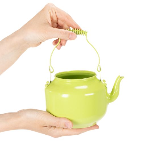Dekorative Teekanne als Blumenvase Nostalgie-Retro Stil | Floristik24.de