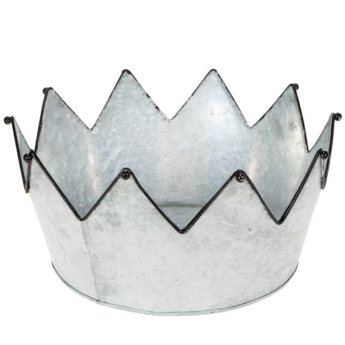 Dekoschale Metallschale Krone Ø26,5/22,5/19cm 3er-Set | Floristik24.de