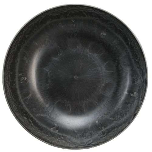 Artikel Dekoschale rund Pflanzschalen Grau Ø37cm H10,5cm 3St