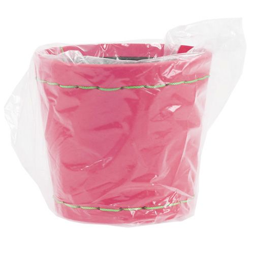 Floristik24 Deko Topf Pink Ø12cm H11,5cm