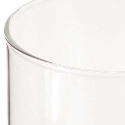 Artikel Dekovase, Blumenvase, Vase aus Glas Farblos Ø9cm H20cm