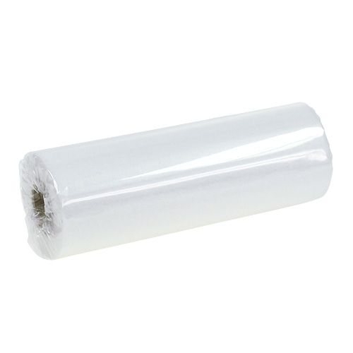 Floristik24 Dekovlies Weiß 23cm 25m