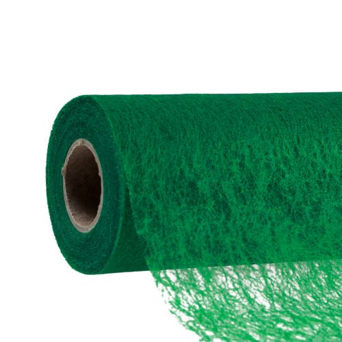 Floristik24 Dekovlies Tischband Deko Vlies Tischläufer Grün 23cm 25m