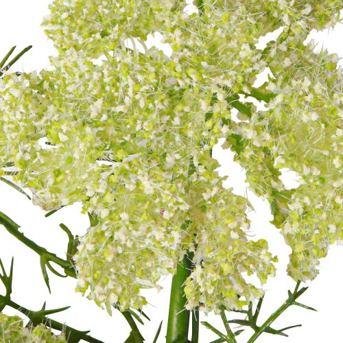 Artikel Dill Kunstpflanze mit langem Stiel Wiesenblume Grün Weiß 87cm