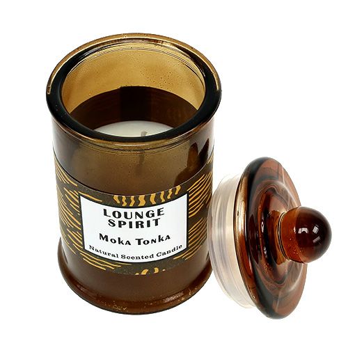 Floristik24 Duftwachs im Glas Ø6cm H11cm