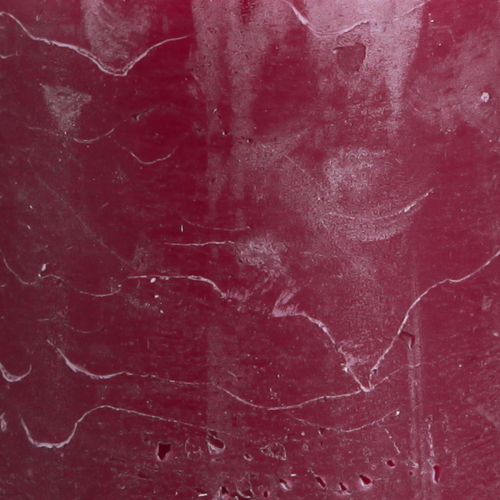 Artikel Stilvolle durchgefärbte Berry Stumpenkerzen 70x100mm 4er Set – Dekoration, festlich, modern