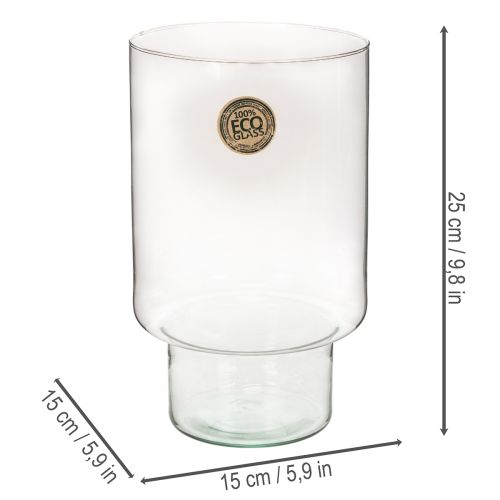 Glasgefäß Zylinder Eco Glas 25cm | Floristik24.de