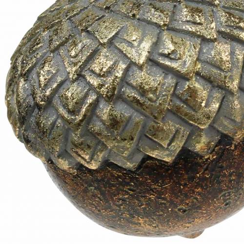 Artikel Deko-Eichel zum Hängen Golden Ø5,8cm H7,9cm