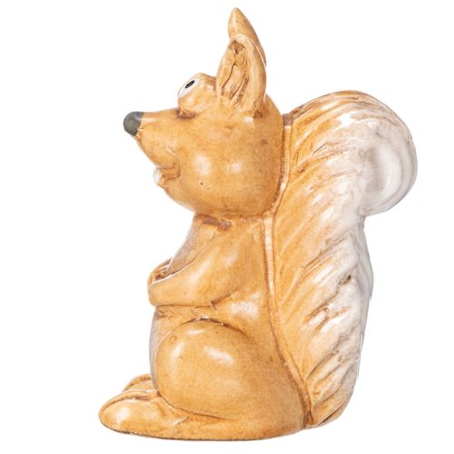 Eichhörnchen Figur sitzend für Herbstdeko 10cm | Floristik24.de