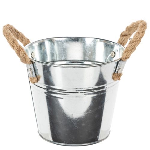 Eimer mit Seilgriffen Ø14cm H12cm kaufen | Floristik24.de