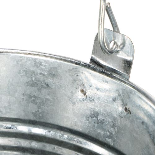 Eimer Ø12cm H10cm 8St. Zink
