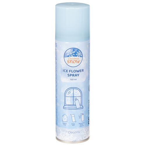 Eisblumenspray Dekospray für Fenster und Winterdeko auf Glas 150 ml