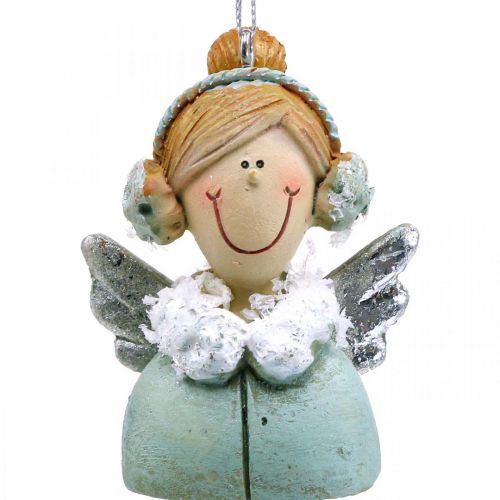 Floristik24 Engel Anhänger Weihnachtsengel Baumschmuck H5,5cm 8 St