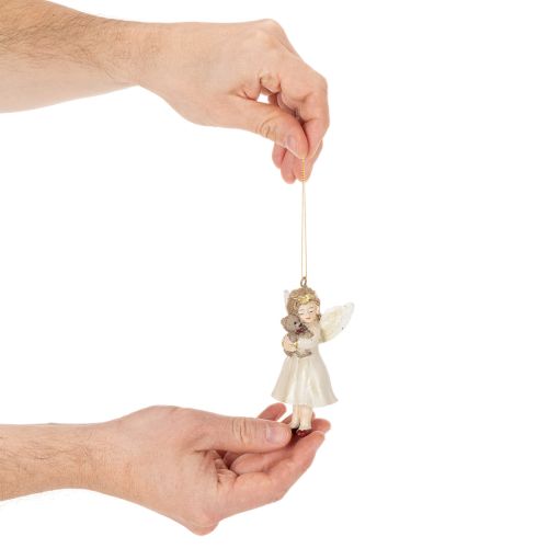 Deko Engel Baumschmuck Vintage Optik für Weihnachten 10cm 3St | Floristik24.de