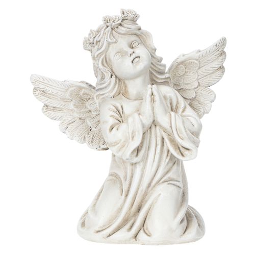 Engelfigur betend Grabdekoration sitzend 13cm 2St | Floristik24.de