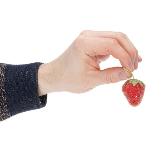 Artikel Künstliche Erdbeeren Deko Objekte für elegante Inneneinrichtungen und Feiern 4cm 24St