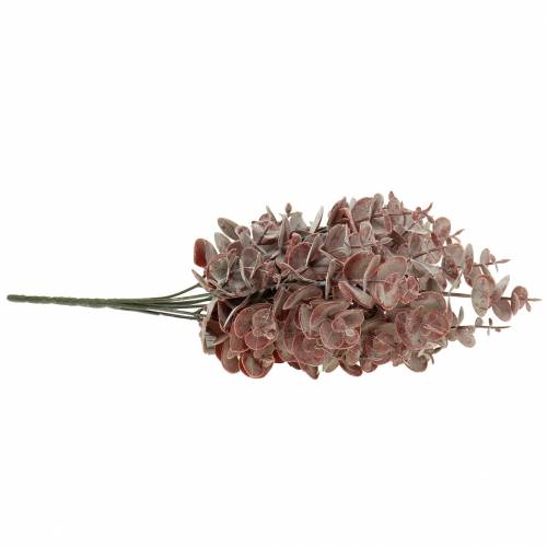 Floristik24 Eukalyptus künstlich Burgundy 32cm Künstliche Pflanze wie echt !