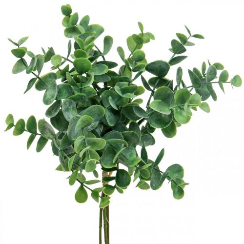 Floristik24 Eukalyptus künstlich Eukalyptus Zweige Kunstpflanzen 38cm 3St