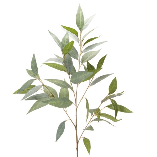 Künstlicher Eukalyptuszweig naturgrün Dekoration 100cm
