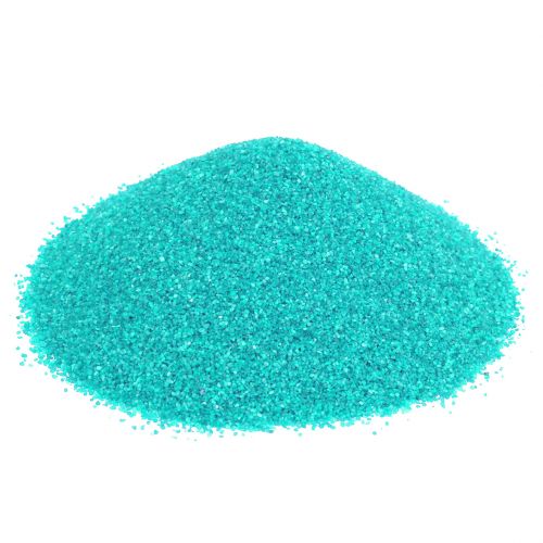 Floristik24 Farbsand 0,5mm Türkis 2kg