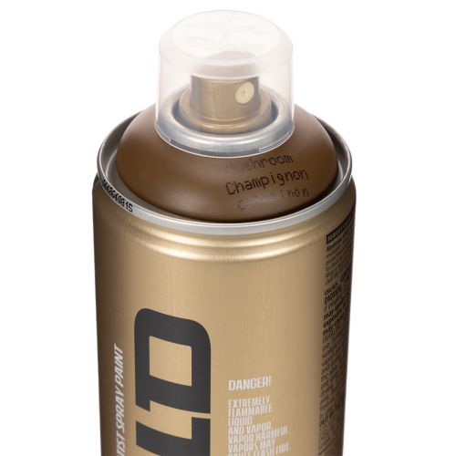 Farbspray Spraydose für Dekoration und Basteln Montana Gold Braun 400ml | Floristik24.de