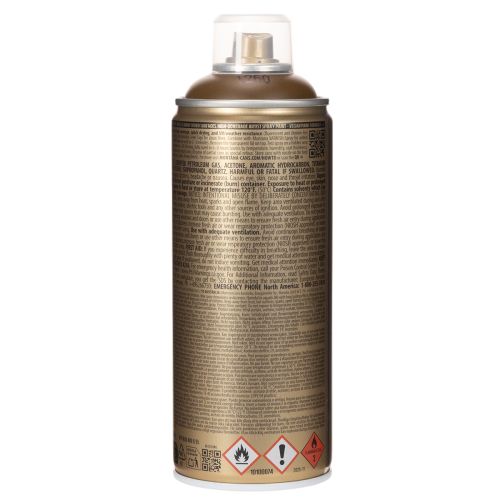 Farbspray Spraydose für Dekoration und Basteln Montana Gold Braun 400ml | Floristik24.de