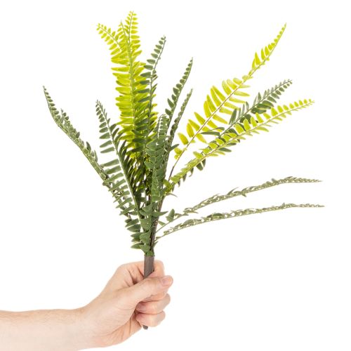 Kunstfarn Zweig künstliche Pflanze grün für Dekoration 45cm | Floristik24.de
