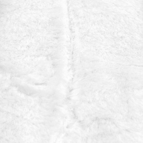 Floristik24 Deko Fellband Weiß 10x200cm