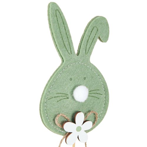 Artikel Filz-Osterhase auf Holzstab – Niedliche Deko-Stecker für Frühling & Ostern 12cm 12St