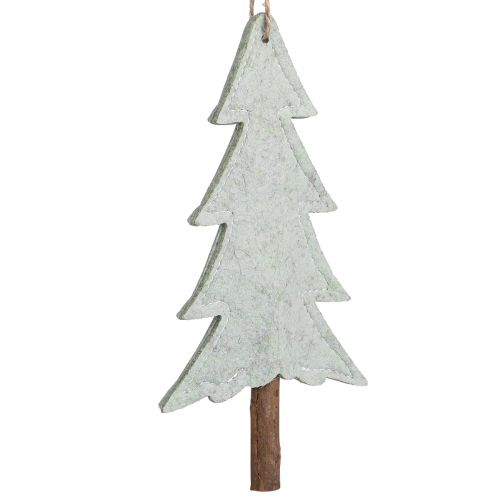 Artikel Filz Tannenbäume Christbaumschmuck Grün 20cm 4er Set