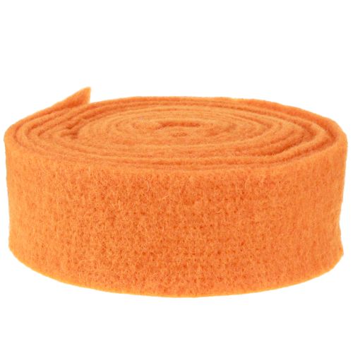 Artikel Filzband Orange 7,5cm 5m