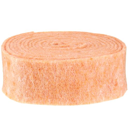 Artikel Filzband Orange 7,5cm 5m