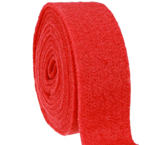 Artikel Filzband Rot 7,5cm 5m