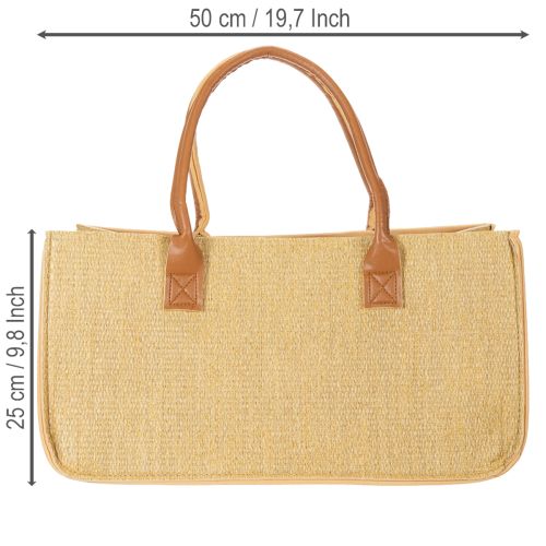 Filztasche Bastoptik 50cm x 25cm x 25cm | Floristik24.de