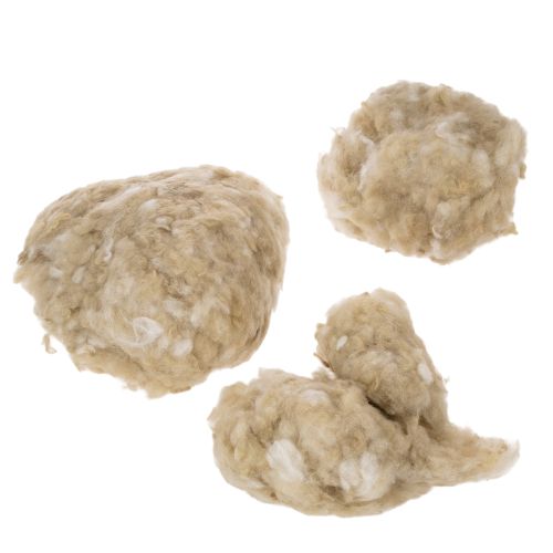 Naturwolle Beige Schafwolle