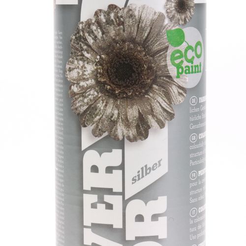 Floristik24 Blumenspray Flower Decor Silber 400ml