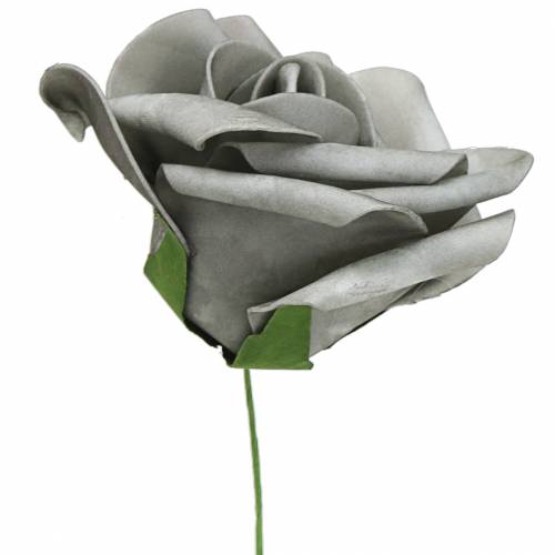 Artikel Foam-Rose Ø6cm Grau 27St