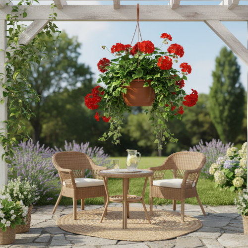 Artikel Blumenampel Ø25cm Terrakotta