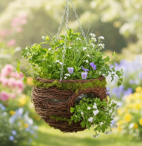Windlicht und Hängedekoration für gemütliche Gartendeko auf Balkon und Terrasse