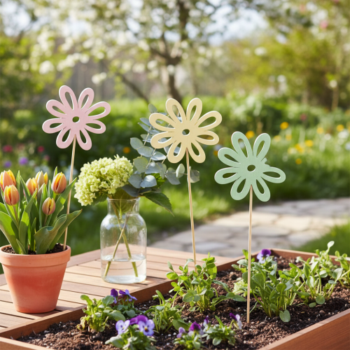 Dekorative Blumenstecker für frühlingshafte Akzente in Pflanzgefäßen und Vasen 16St | Floristik24.de