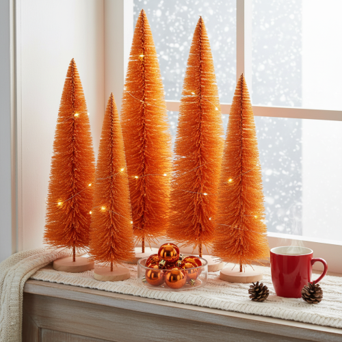 Tannenbaum Dekobaum künstlich auf Holzsockel 60cm | Floristik24.de