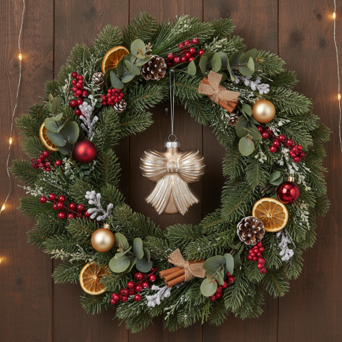 Glas Weihnachtsanhänger Schleife zum Hängen 10cm 2St | Floristik24.de