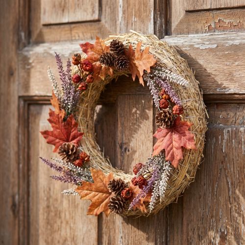 Strohkranz 25cm Dekoring Naturkranz für DIY Deko 10 St | Floristik24.de